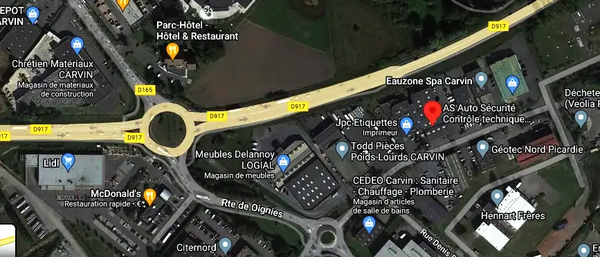 Prix contrôle technique à Carvin