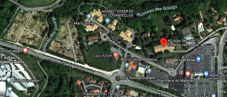 Prix contrôle technique à Castres