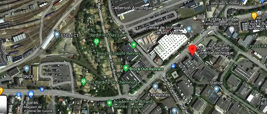 Prix contrôle technique à Cesson-Sévigné