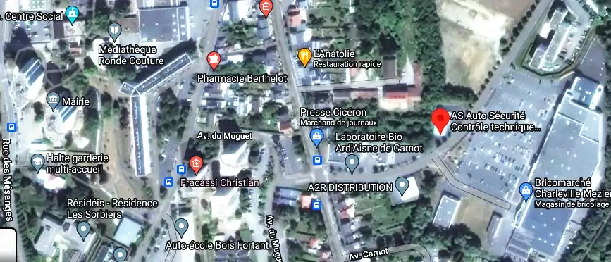 Prix contrôle technique à Charleville-Mézières