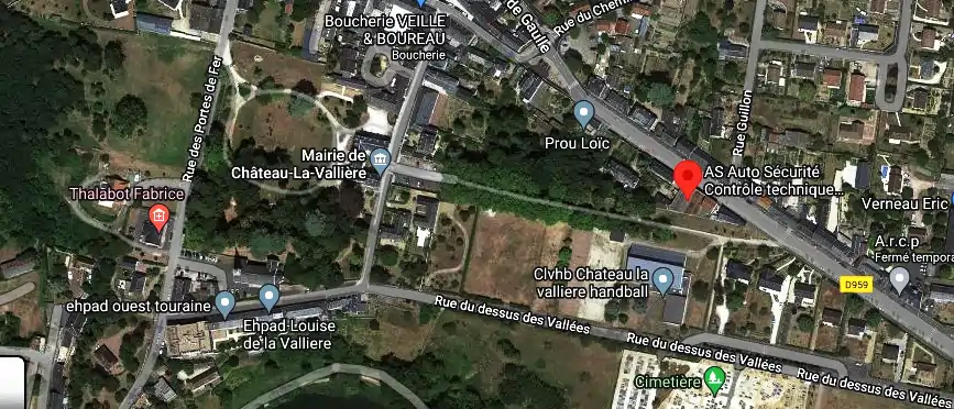 Prix contrôle technique à Château-la-Vallière