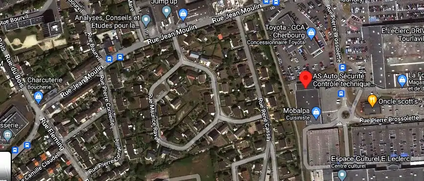Prix contrôle technique à TOURLAVILLE