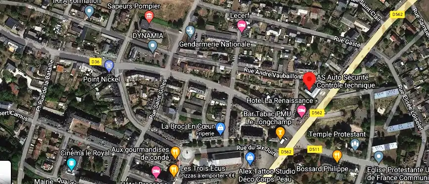 Prix contrôle technique à Condé-en-Normandie