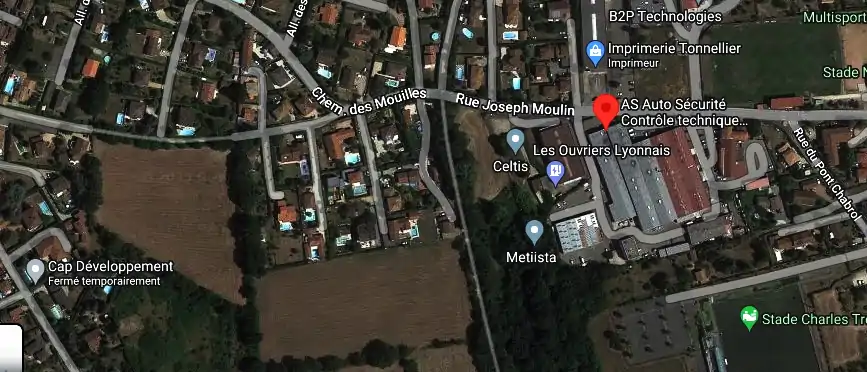 Prix contrôle technique à Craponne