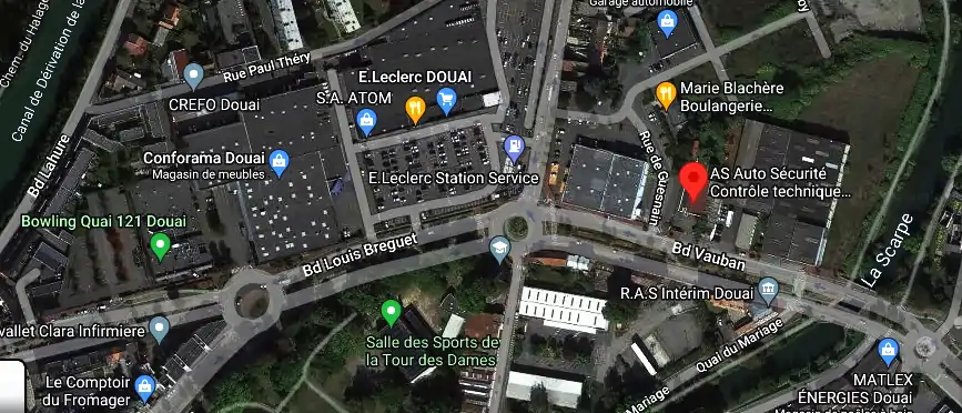 Prix contrôle technique à Douai