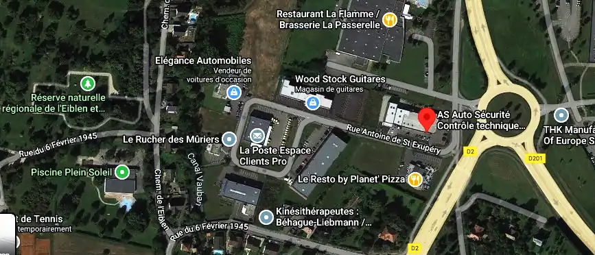 Prix contrôle technique à Ensisheim