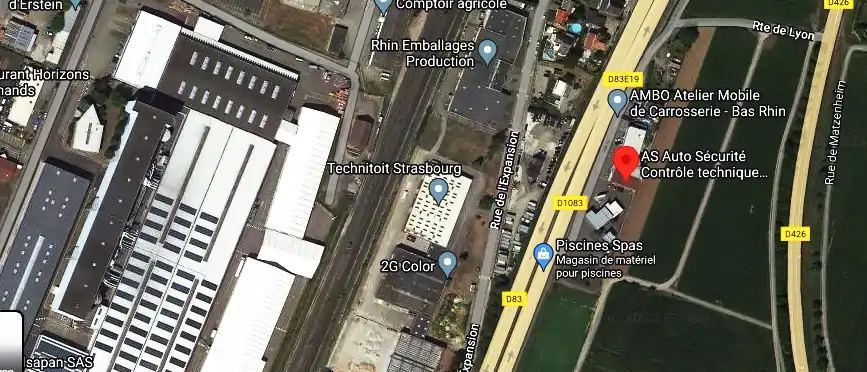 Prix contrôle technique à Erstein