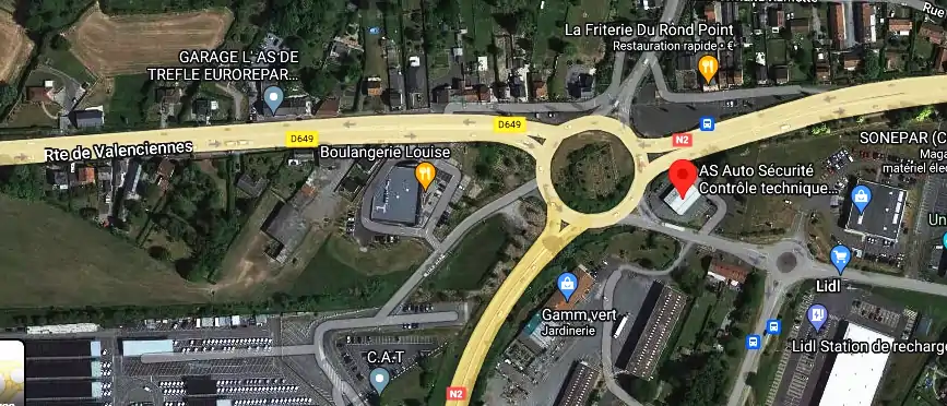 Prix contrôle technique à Feignies