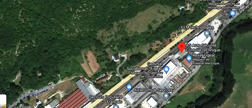 Prix contrôle technique à Figeac