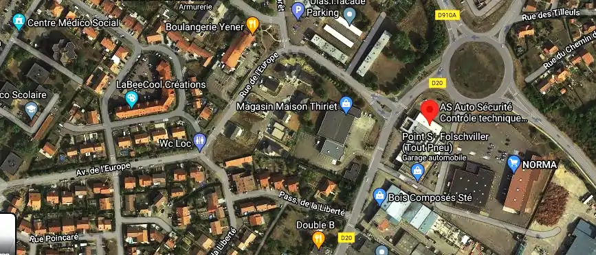 Prix contrôle technique à Folschviller