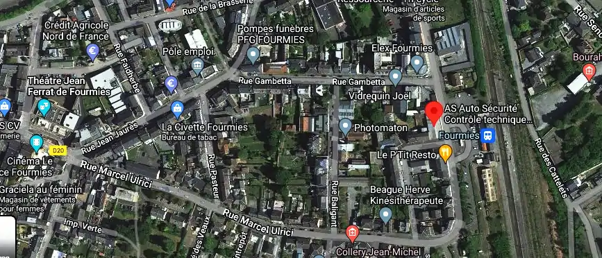 Prix contrôle technique à Fourmies