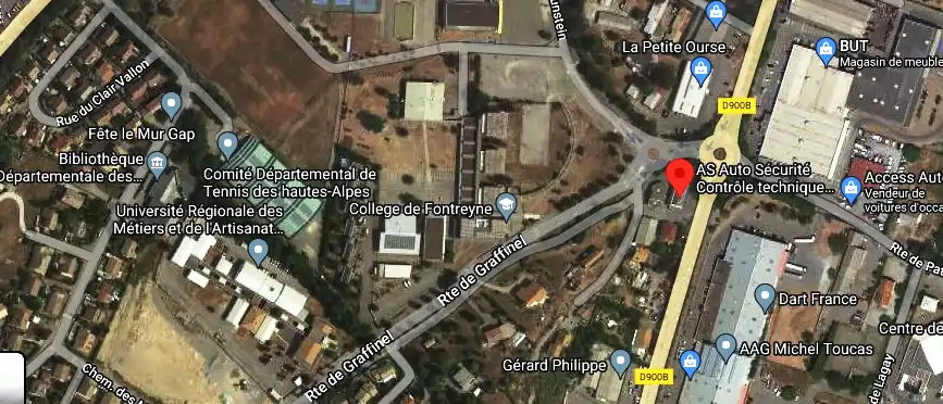 AS Auto Sécurité Contrôle technique GAP ZONE AUCHAN à Gap