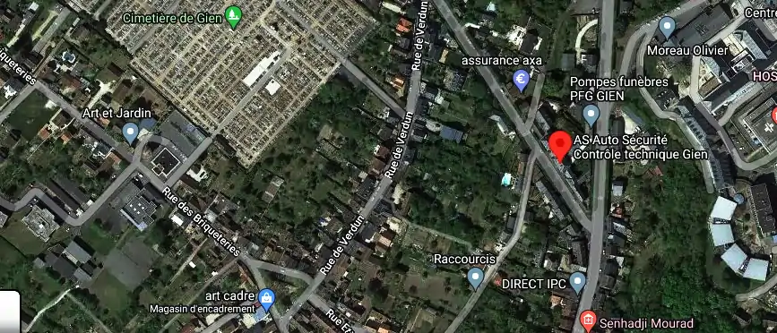 Prix contrôle technique à Gien