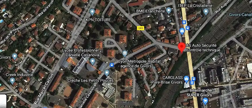 Prix contrôle technique à Givors