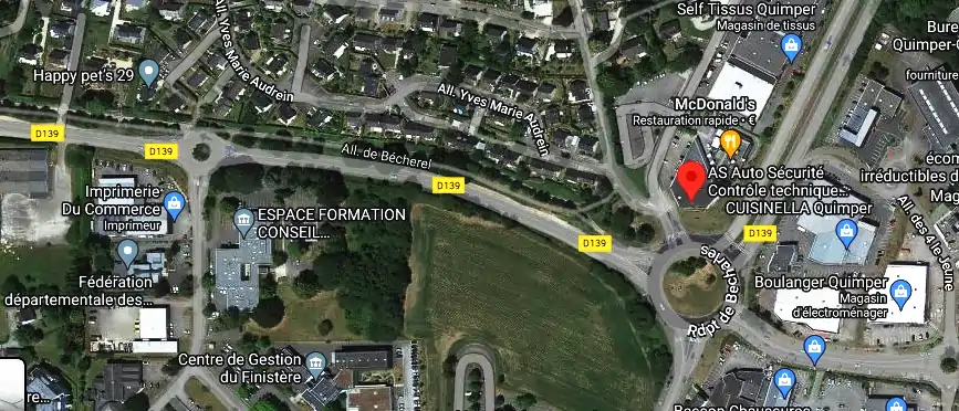 Prix contrôle technique à Quimper