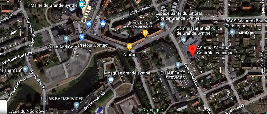 Prix contrôle technique à Grande-Synthe