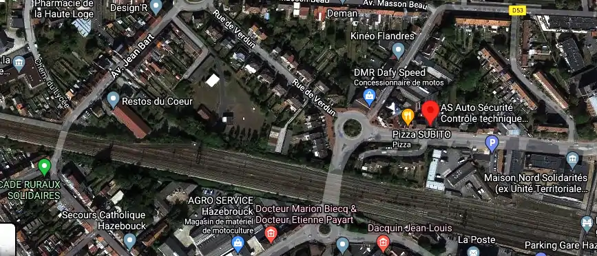 Prix contrôle technique à Hazebrouck