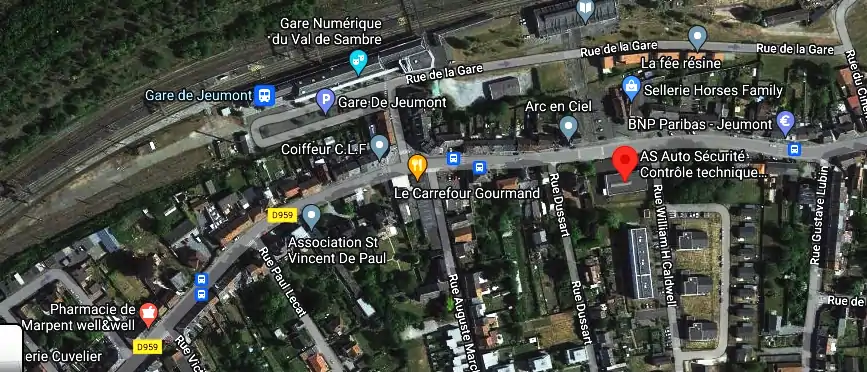 Prix contrôle technique à Jeumont