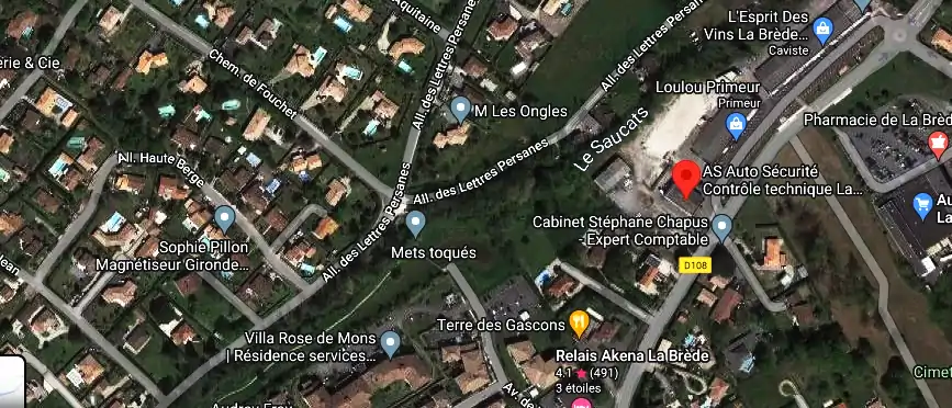 Prix contrôle technique à La Brède