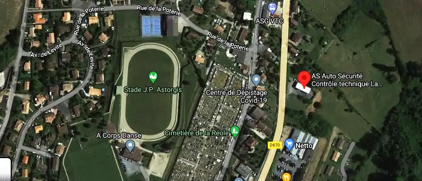 Prix contrôle technique à La Réole