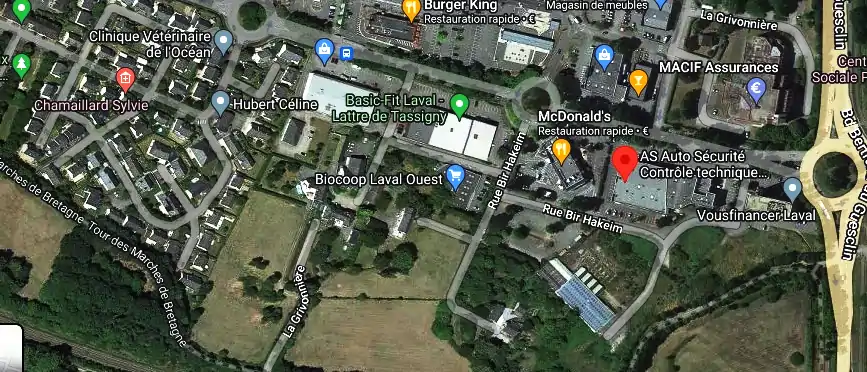 Prix contrôle technique à Laval