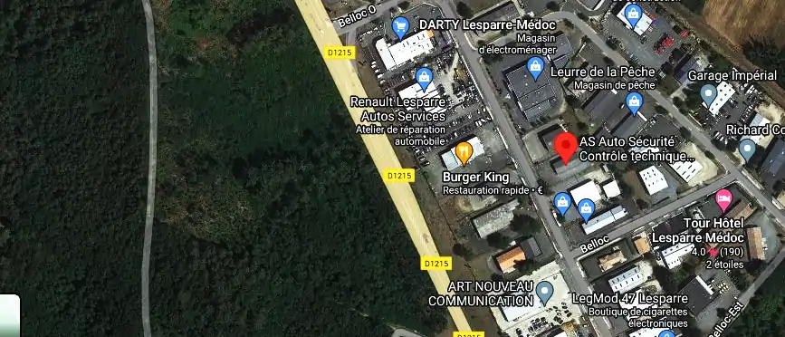 Prix contrôle technique à Lesparre-Médoc