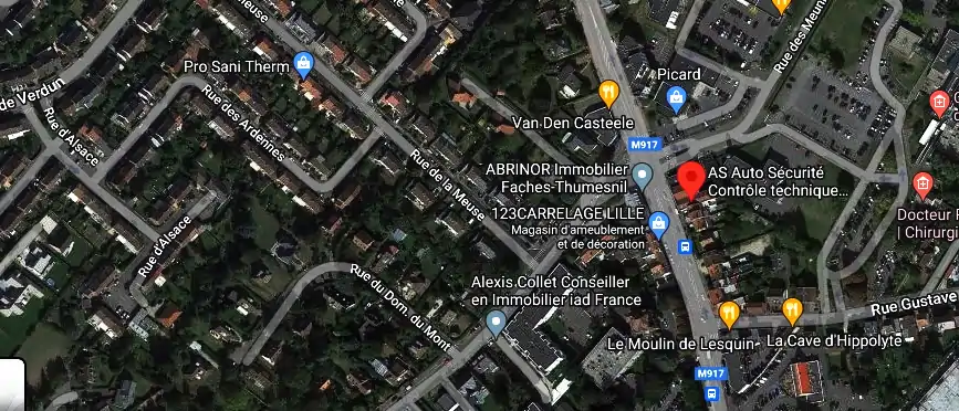 Prix contrôle technique à Lesquin