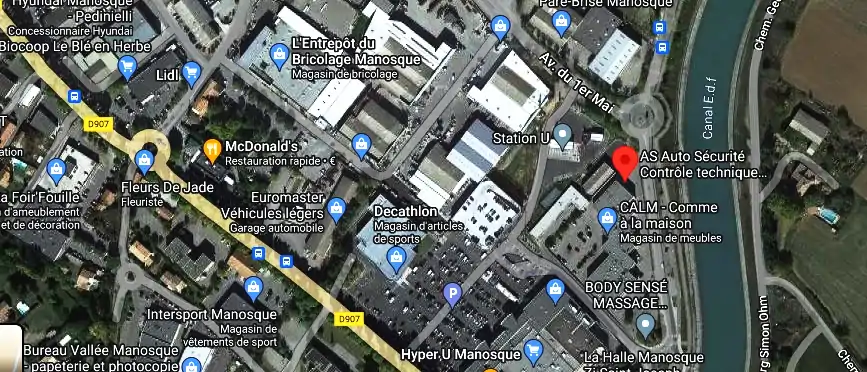 Prix contrôle technique à Manosque