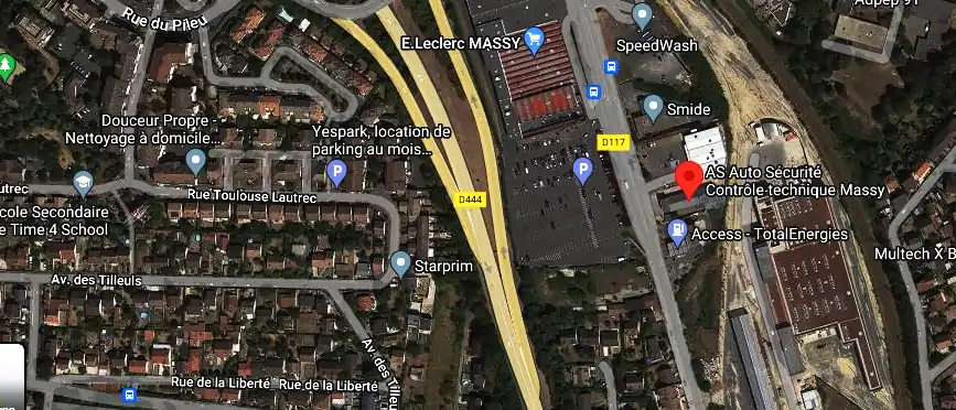 Prix contrôle technique à Massy