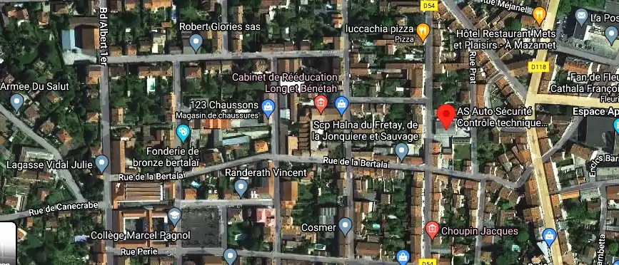 Prix contrôle technique à Mazamet