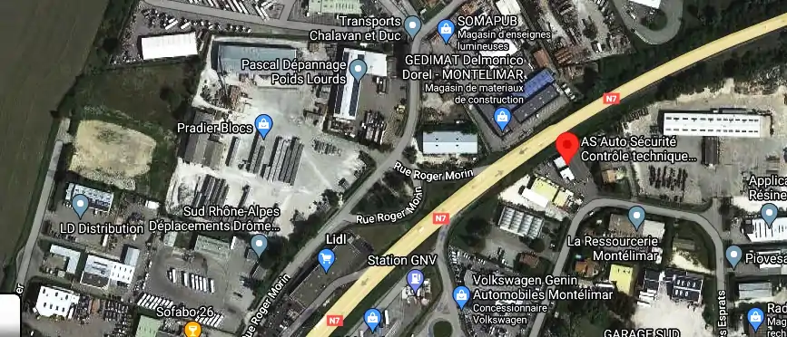 Prix contrôle technique à Montélimar