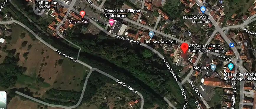 Prix contrôle technique à Niederbronn-les-Bains