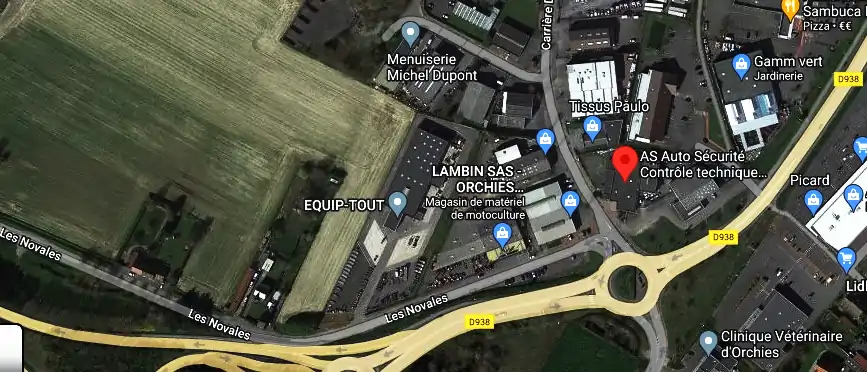 Prix contrôle technique à Orchies