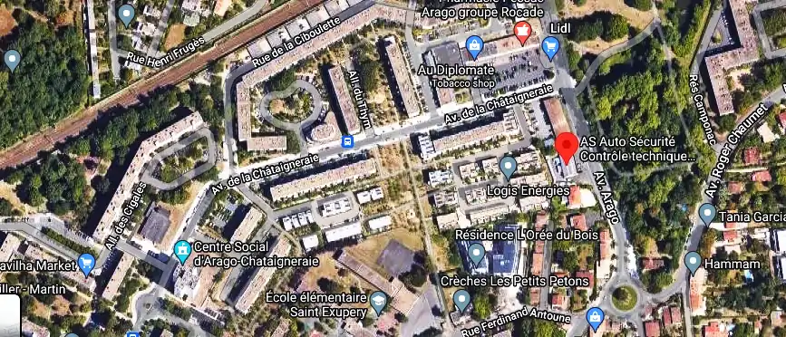 Prix contrôle technique à Pessac