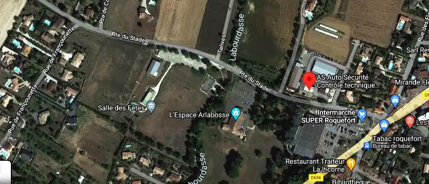 Prix contrôle technique à Roquefort