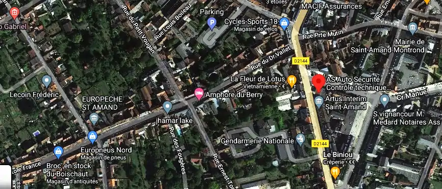 Prix contrôle technique à Saint-Amand-Montrond