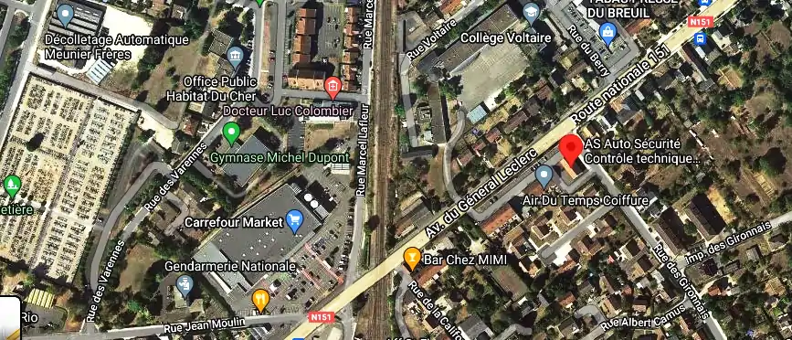 Prix contrôle technique à Saint-Florent-sur-Cher