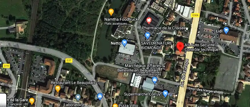 Prix contrôle technique à Belleville-en-Beaujolais