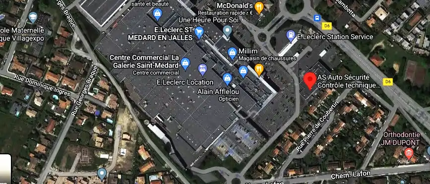 Prix contrôle technique à Saint-Médard-en-Jalles