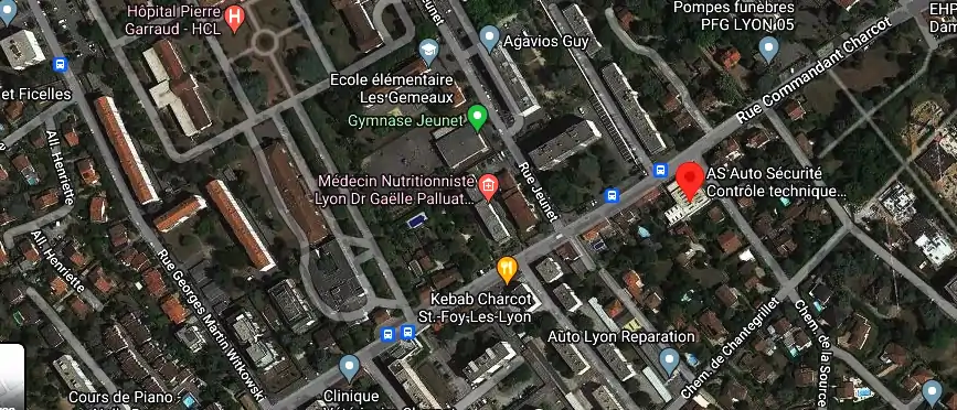 Prix contrôle technique à Sainte-Foy-lès-Lyon