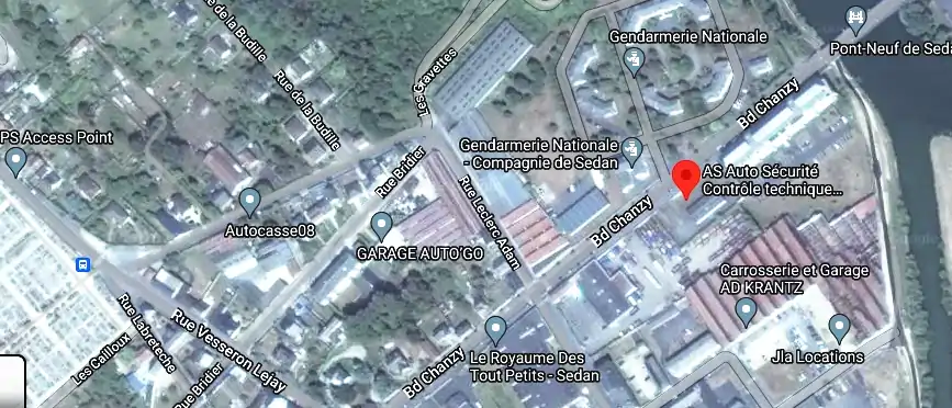 Prix contrôle technique à Sedan
