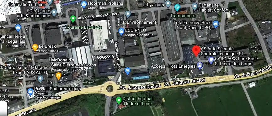 Prix contrôle technique à Saint-Pierre-des-Corps