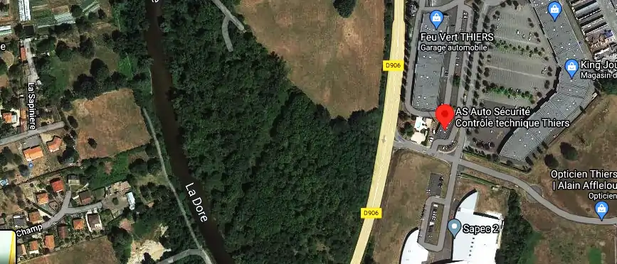 Prix contrôle technique à Thiers