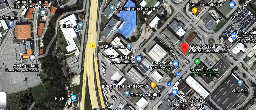 Prix contrôle technique à Vitrolles