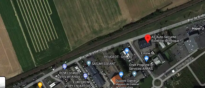 Prix contrôle technique à Vitry-en-Artois