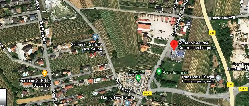 Prix contrôle technique à Wintzenheim