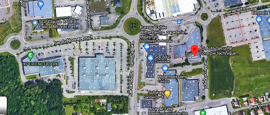 Prix contrôle technique à Wittenheim