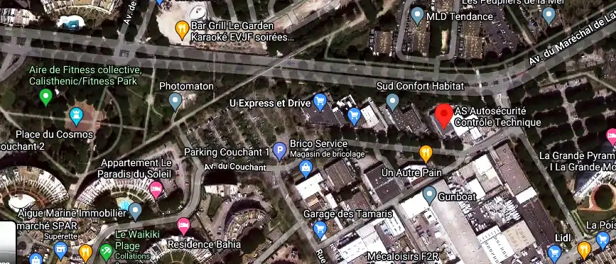 Prix contrôle technique à La Grande-Motte