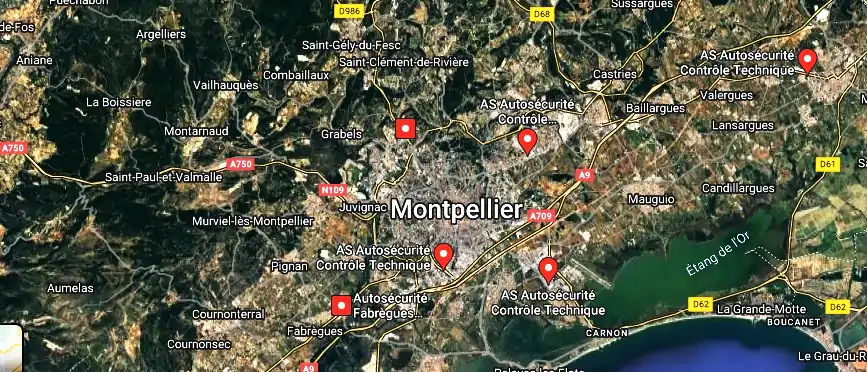 Prix contrôle technique à Lunel