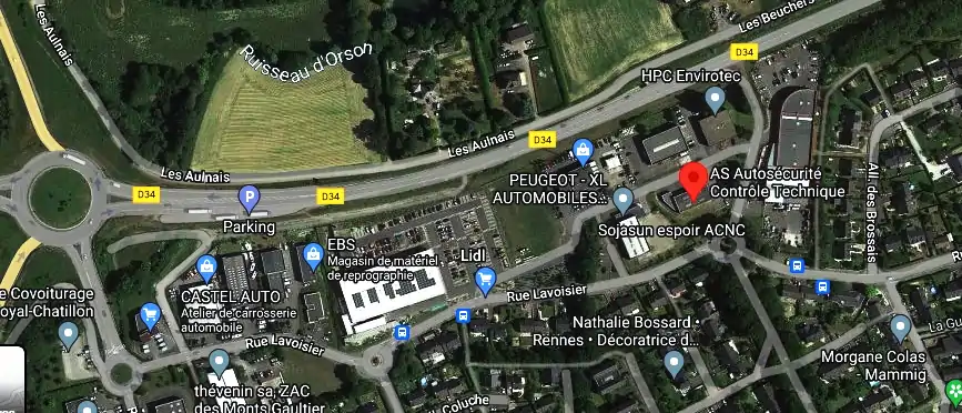 Prix contrôle technique à Noyal-Châtillon-sur-Seiche